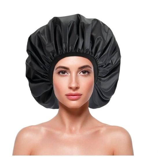 Reusable Waterproof Shower Cap EVA Plastic Shower Caps