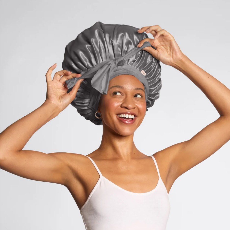 Adjustable Oversized Satin Bonnet